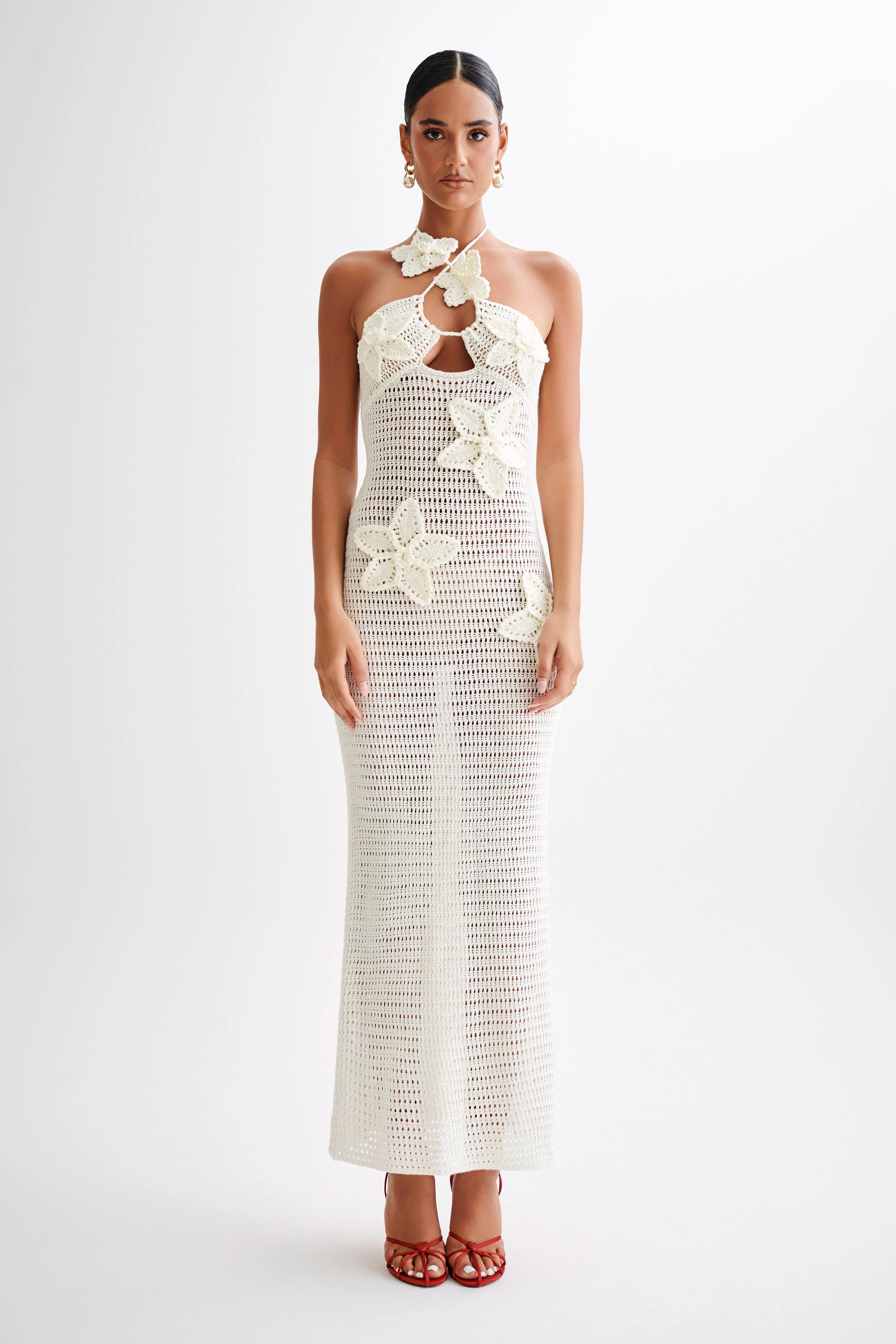 Robe Fleurie à Étoile